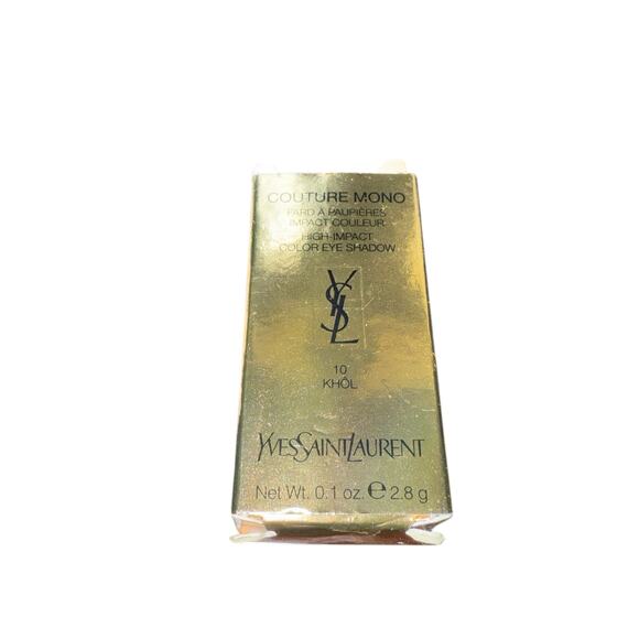 Yves Saint Laurent YSL Couture Mono Color Eye Shadow 0.10 oz - 10 KHOL Grey New - Picture 1 of 12